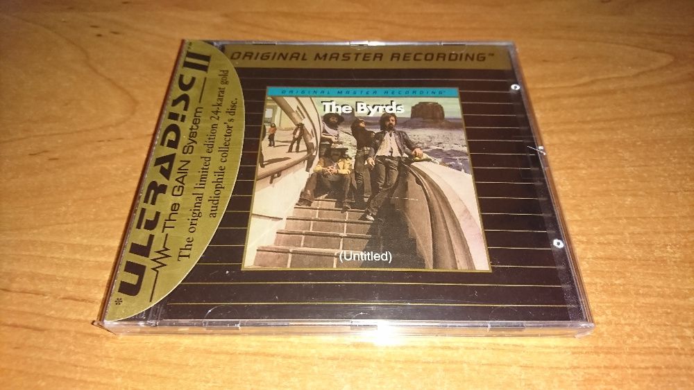 THE BYRDS - Untitled - MFSL 24Kt Gold CD - J-Card