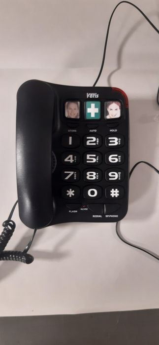 Telefon stacjonarny dla seniora