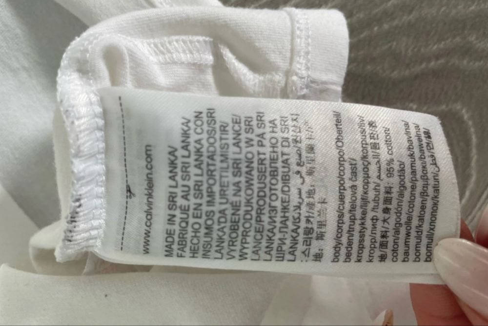 Calvin Klein koszulka do spania dla dziewczynki 152-158