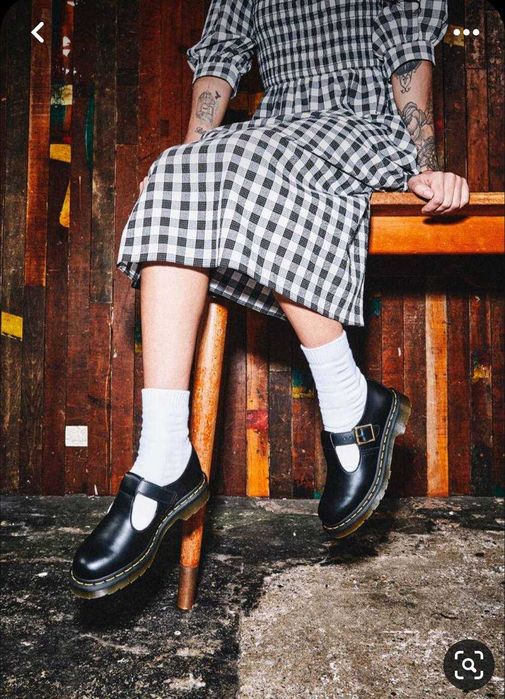 Кожаные туфли Dr. Martens Polley (25 - 25,5 см)