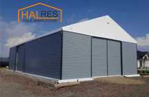 Hala magazynowa, Hala namiotowa, przemysłowa, magazyn HALRES 10x15x3m