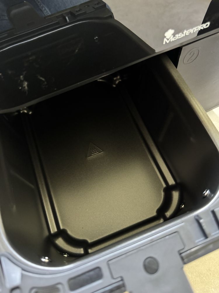 Podwójna frytkownica beztłuszczowa 9L Masterpro lidl Air Fryer, 2400 W