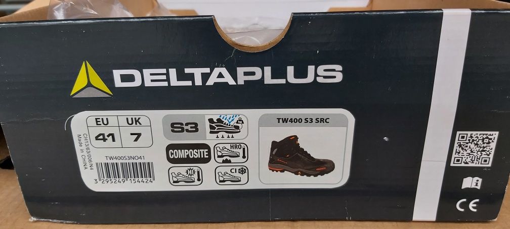 Buty ochronne-robocze, znanej marki Delta Plus