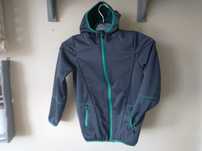 Kurtka chłopięca softshell, bluza z kapturem Crivit Lidl roz. 134/140