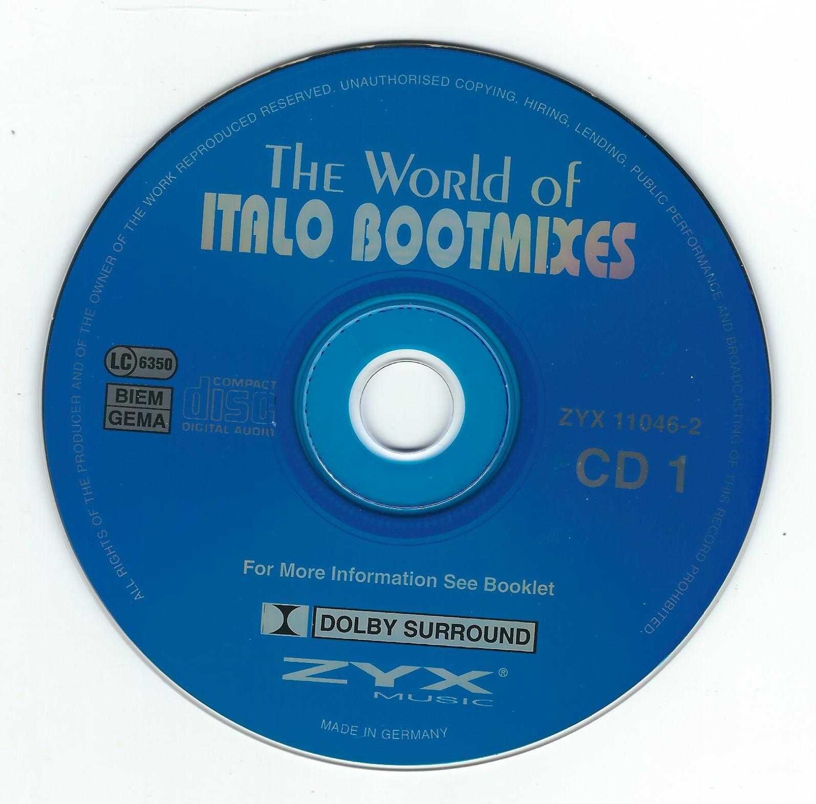 2 CD VA - The World Of Italo Bootmixes (1996) (ZYX Music)