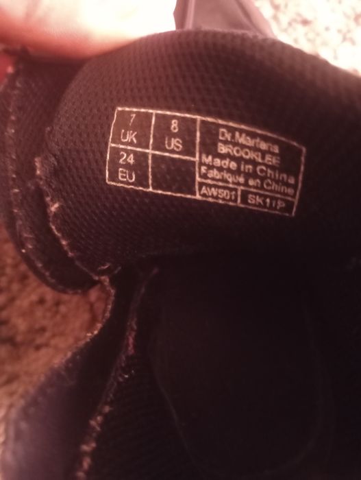 Buty Dr.Martens Martens Marten's dziecięce Rozmiar 24 polecam okazja