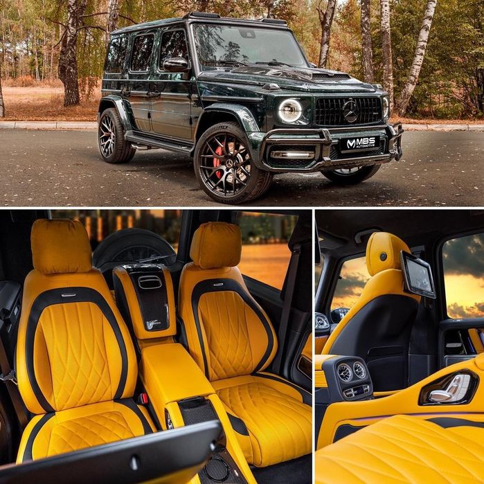 Комфортные сиденья MBS для Mercedes G klass .
