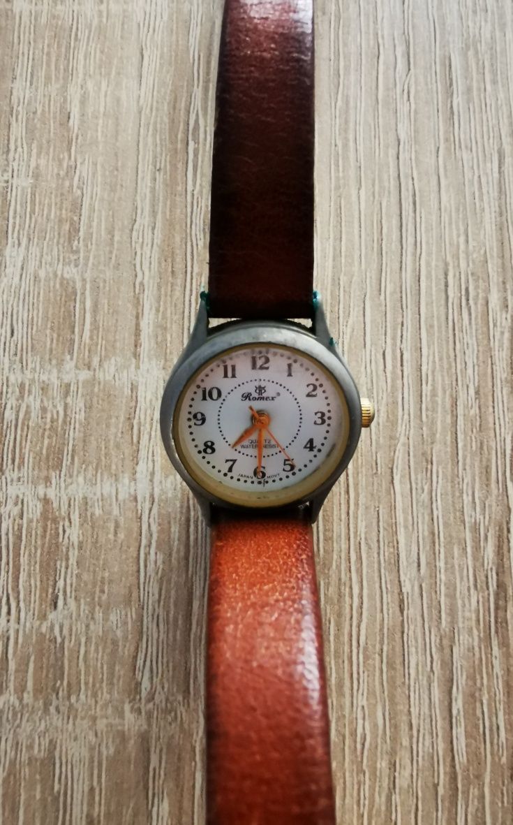 Stary zegarek damski Romex stal nierdzewna kolekcjonerski vintage 1999