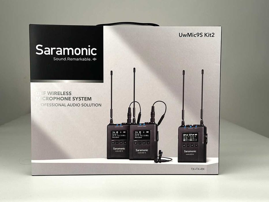 Saramonic Zestaw mikrofonów bezprzewodowych UwMic9S Kit 2 (RX+TX+TX)