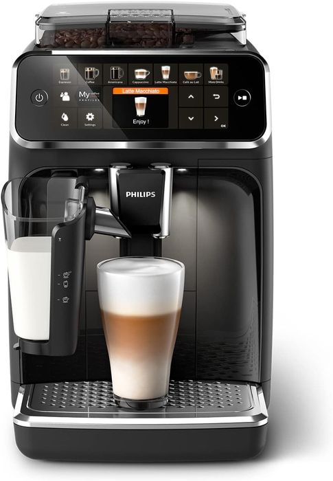 Philips 5400 Series W pełni automatyczny Ekspres do Kawy – Spieniacz
