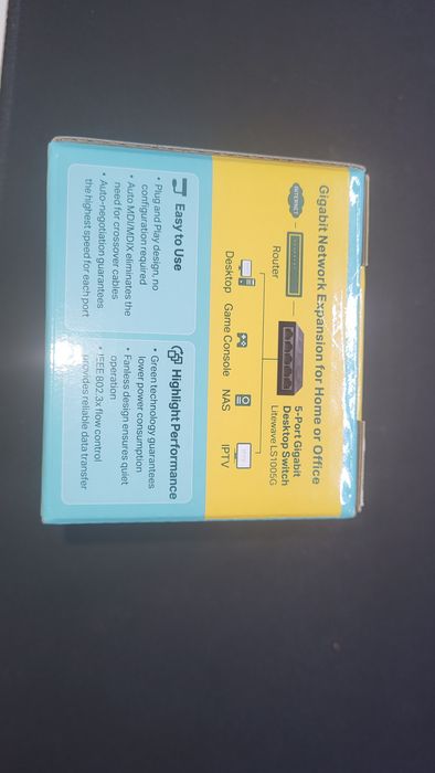 TP-Link switch 1Gb 5portas LS1005G