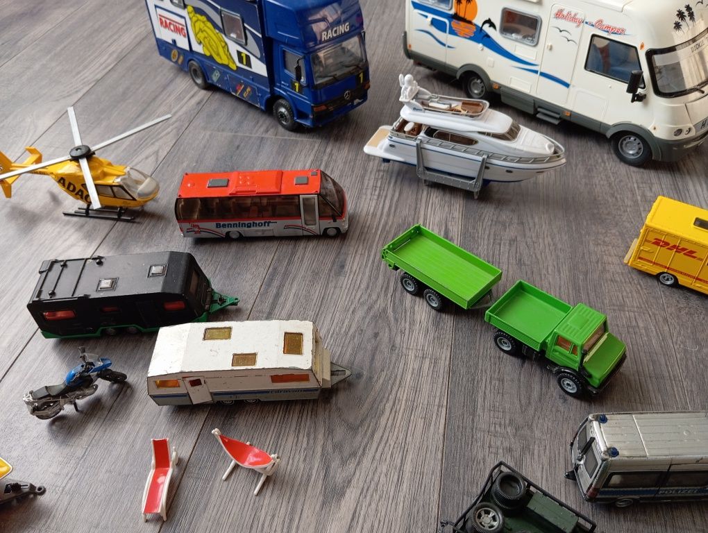 Zabawki siku matchbox welly