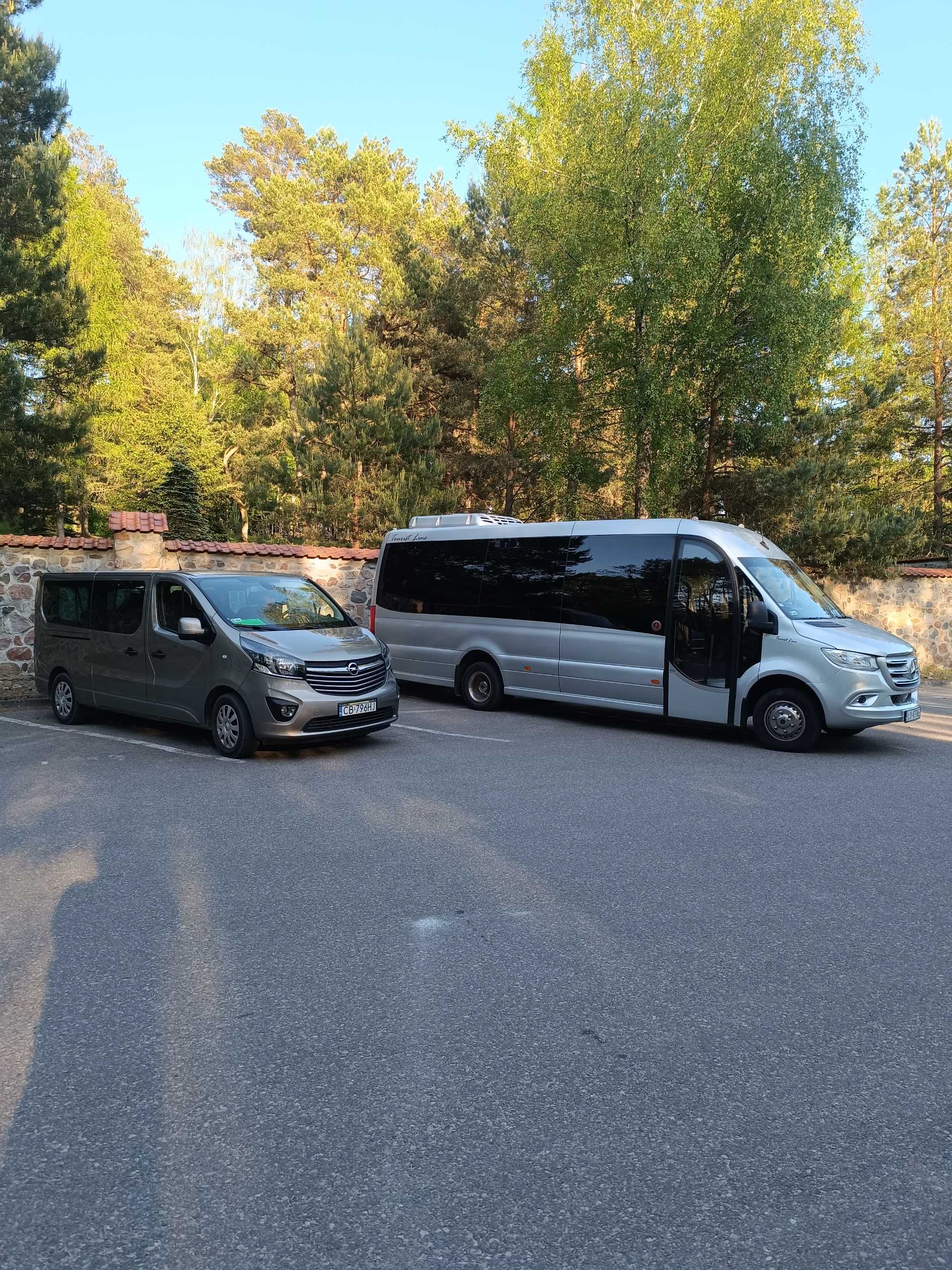 Przewóz osób/wynajem busów/wynajem autokarów