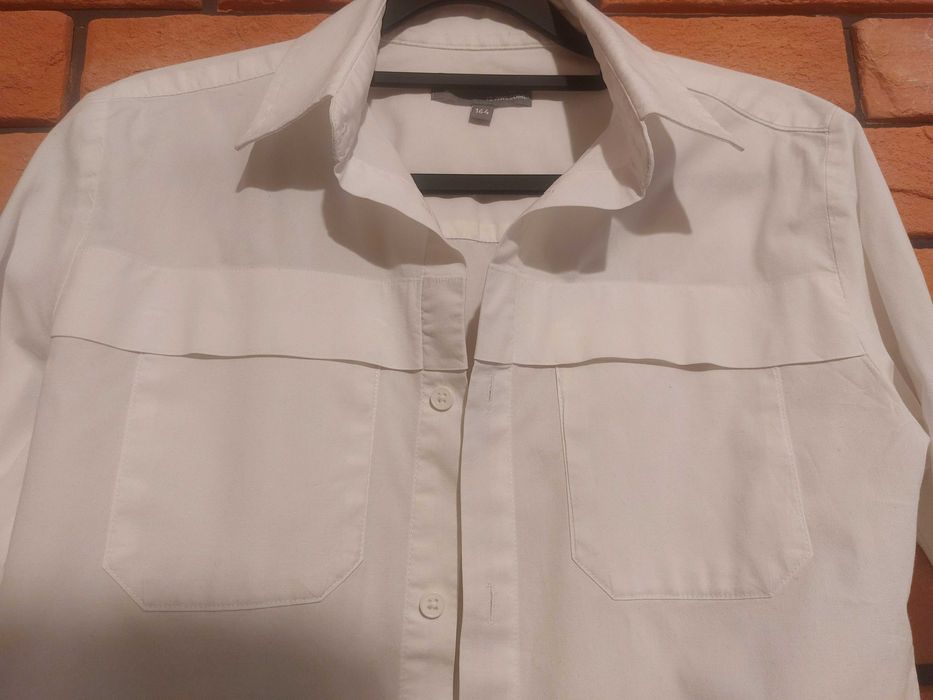 Biala koszula casual Reporter Young