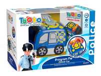 Samochodzik Press n' Go Police Car pudełko,268x180 mm
