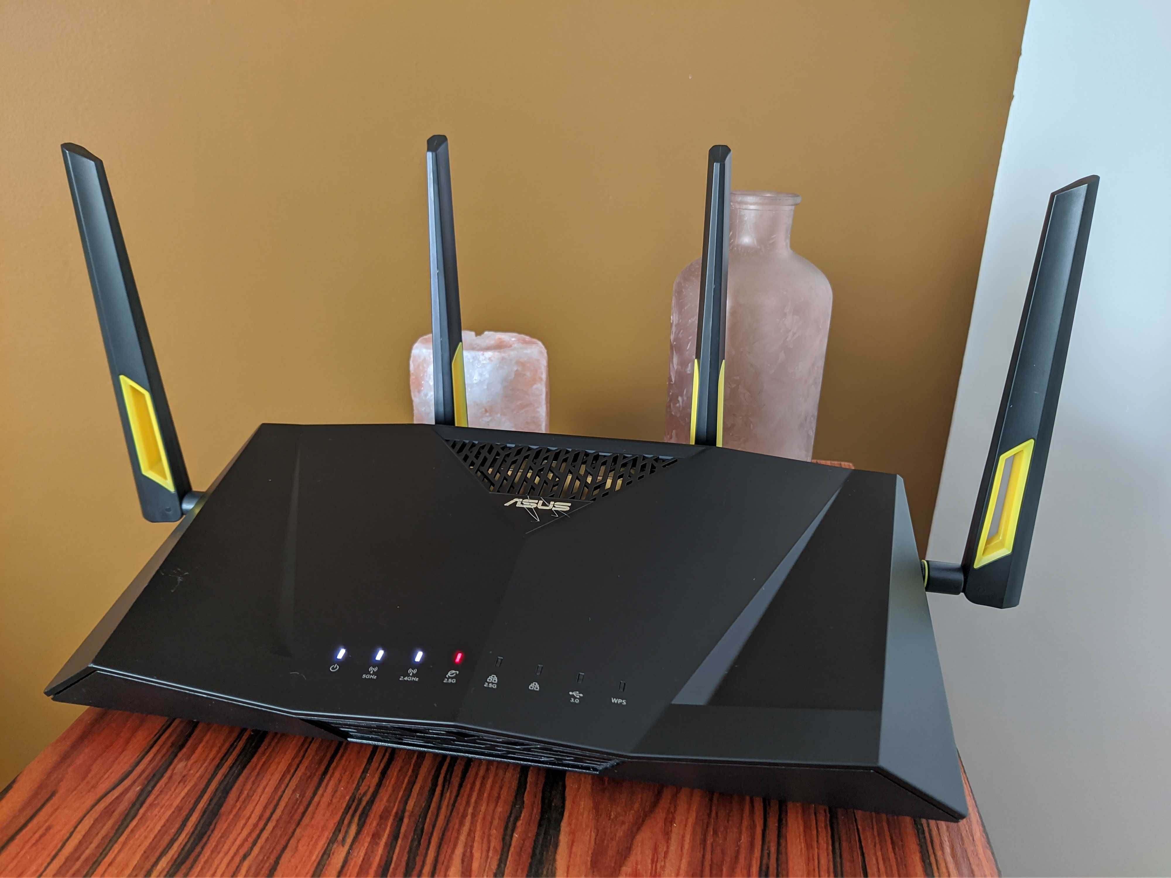 ASUS RT-AX88U PRO, AX6000, AiMESH, 2.5GbE, USB, VLAN, Gwarancja, FV23