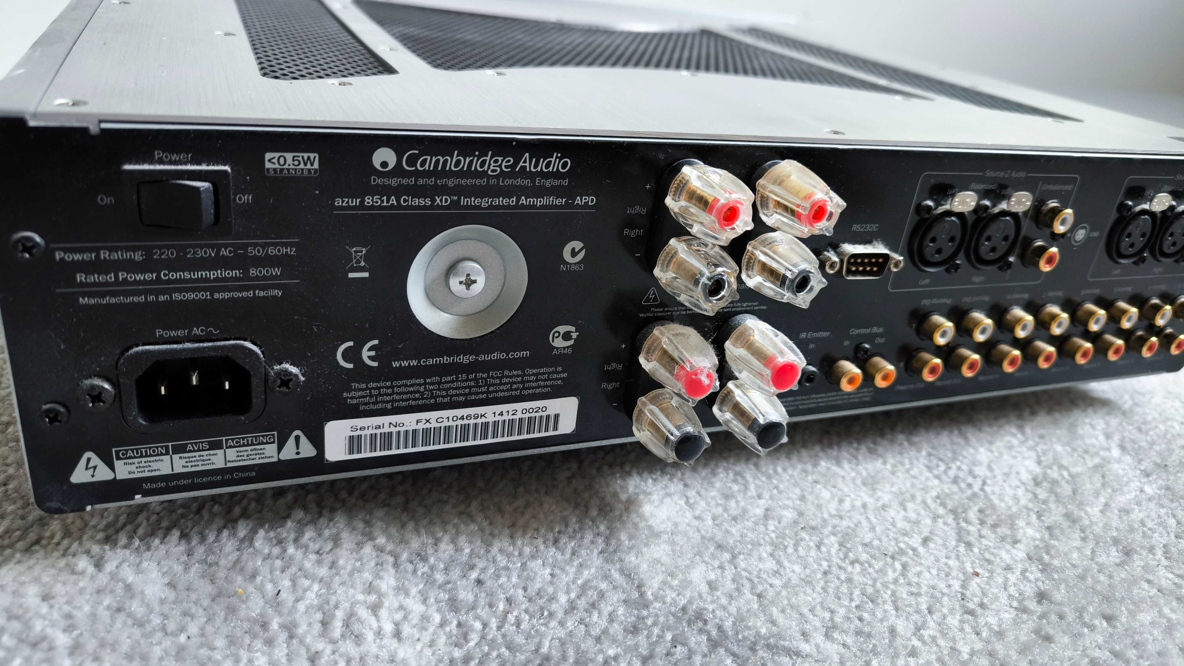 Wzmacniacz Cambridge Audio Azur 851A