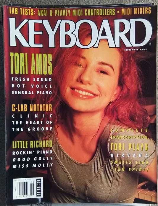 Números antigos da revista Keyboard