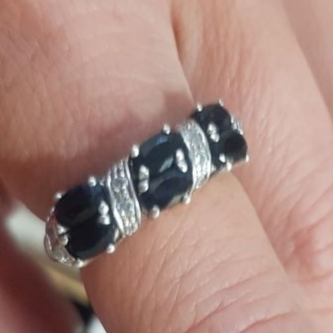 Натуральный сапфир серебро 925 Silver Breeze кольцо колечко