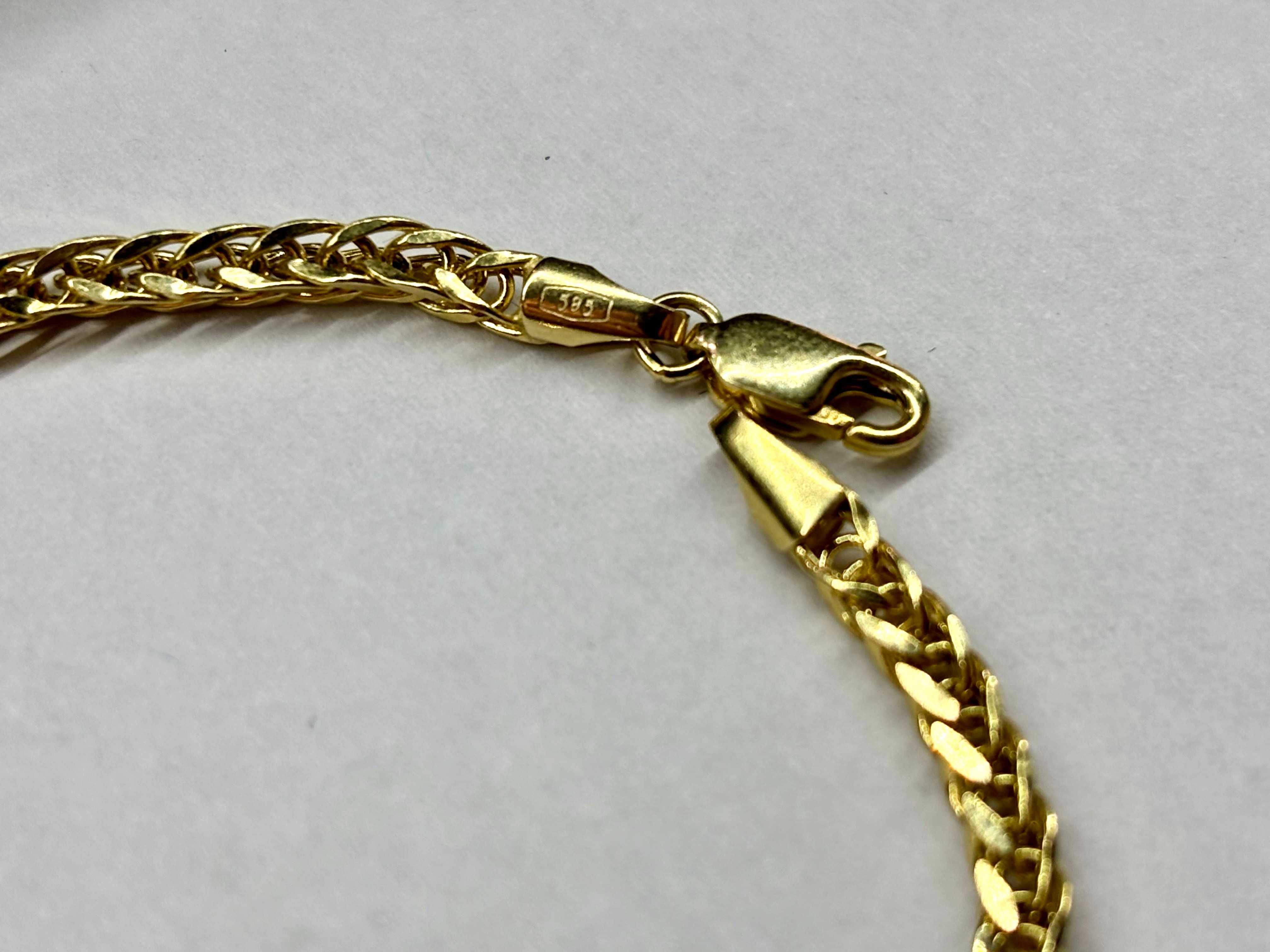 Złota bransoletka 585 3,08g /Nowy Lombard /Cz-wa