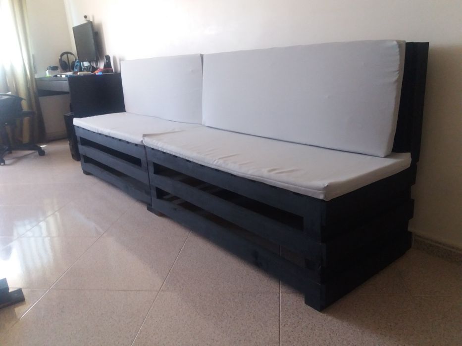 Sofás em Paletes madeira