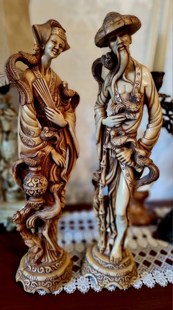 Rzeźby z onyksu w orientalnym stylu