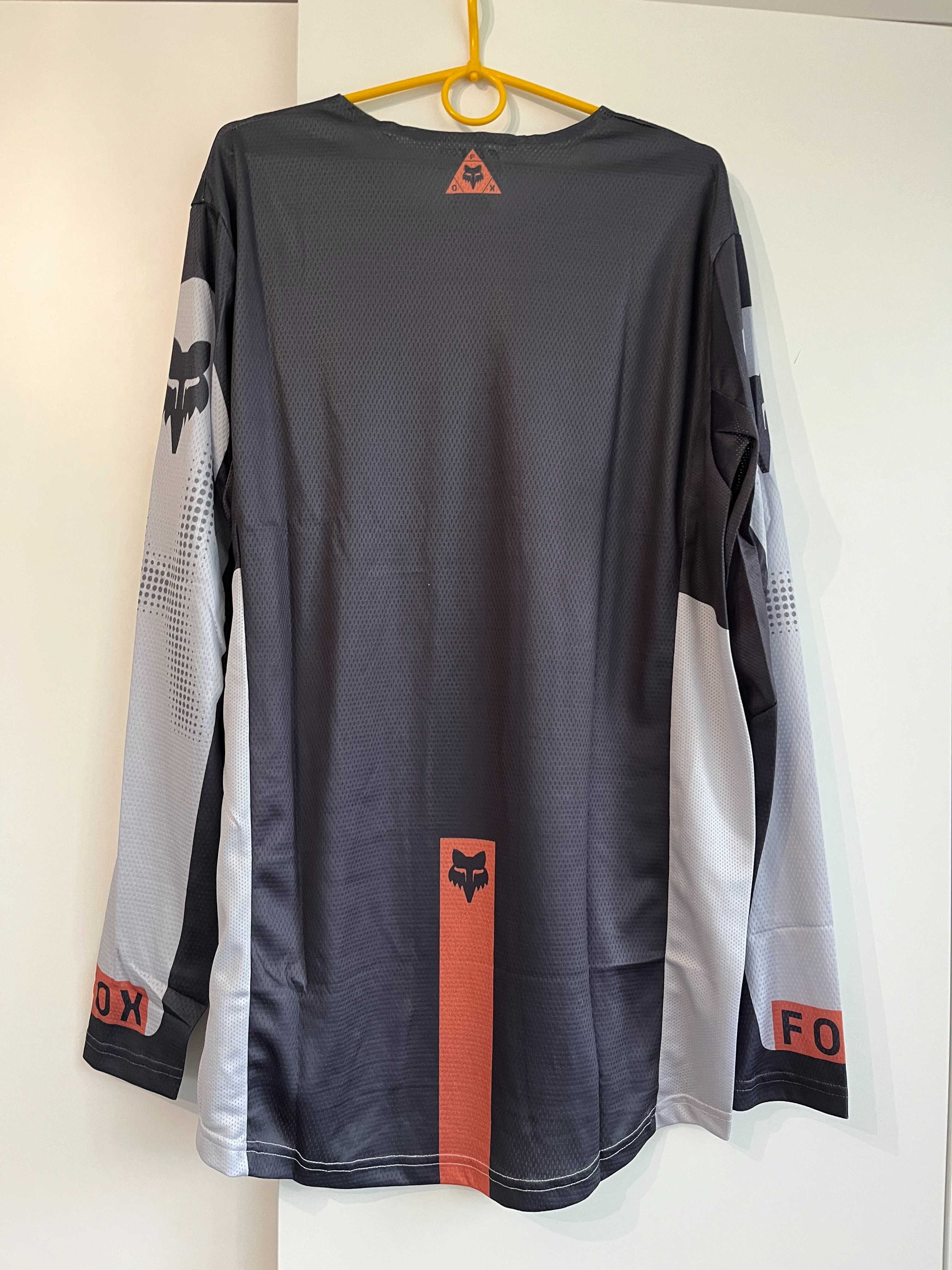 Strój FOX Flexair Optical Steel Grey MX (cross,quad,enduro,mtb)