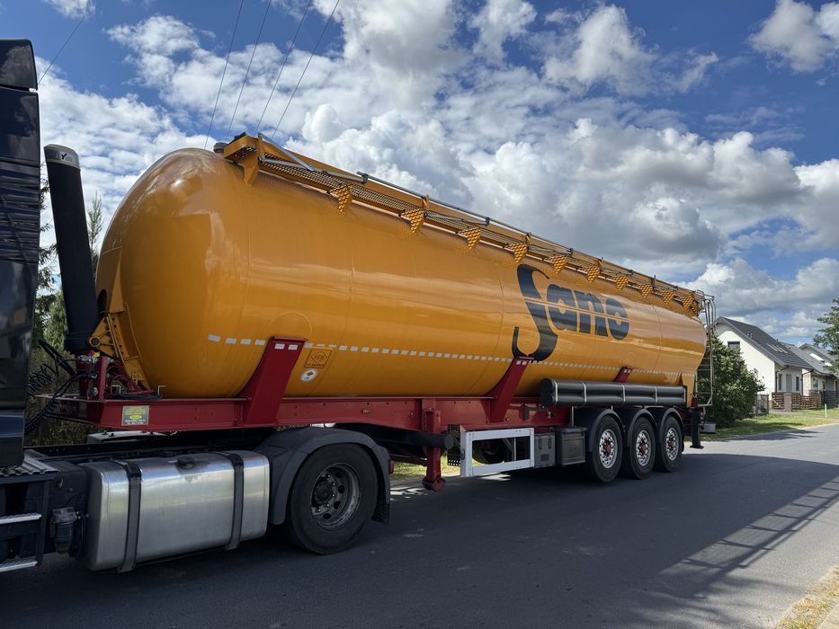 Naczepa silos feldbinder kip 60m