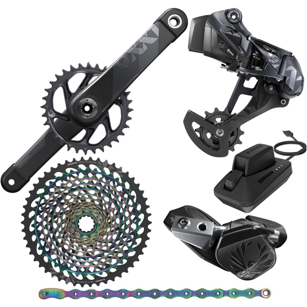 Nowy napęd sram xx1 axs Group 10-50/52 eagle (rainbow, gold, kupfer)