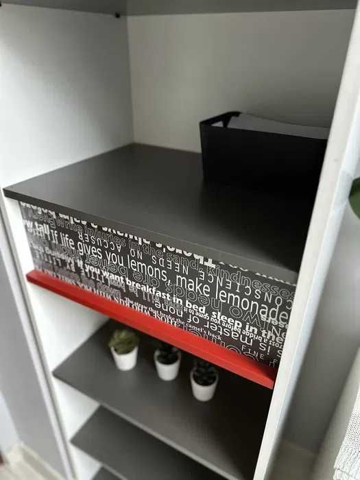 Sprzedam 2 sztuki używany regał z szufladą philosophy PH-04