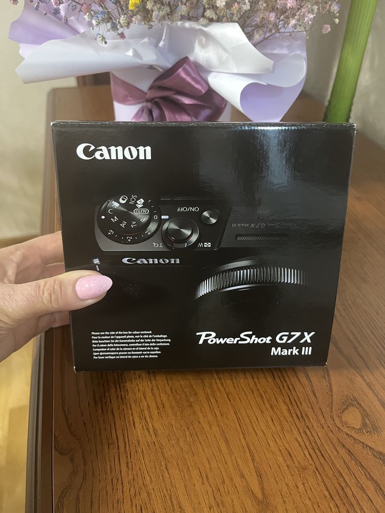 Цифрова фотокамера Canon PowerShot G7 X Mark III в НАЯВНОСТІ