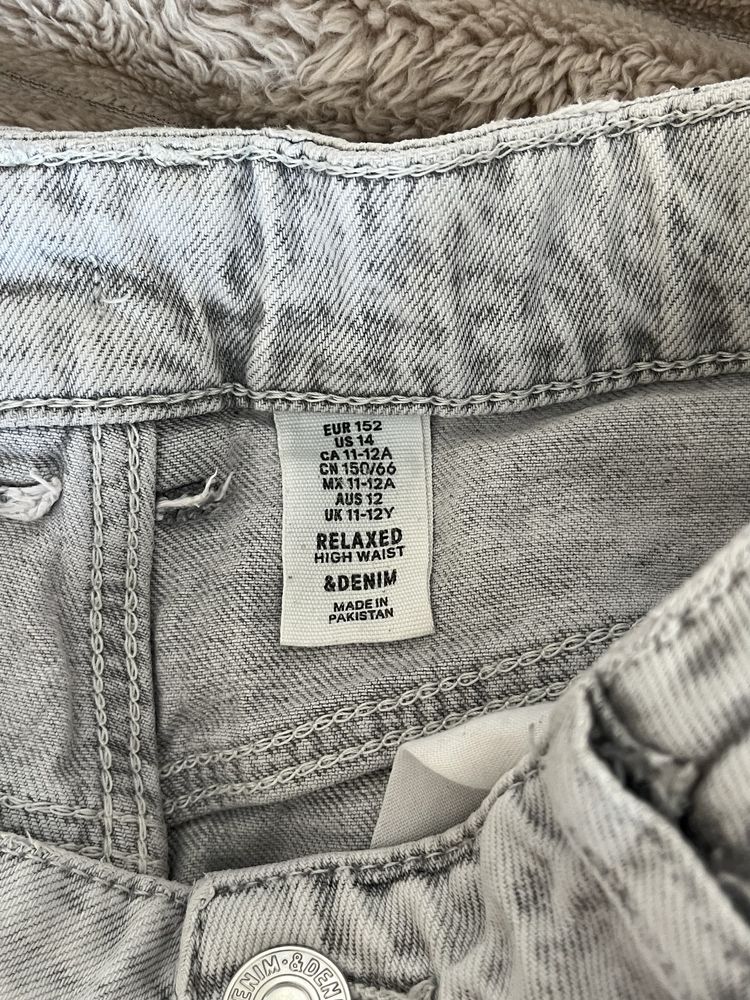 Джинсы Denim Mom S XS на рост 150-155 см