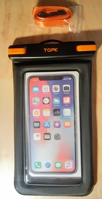 Wodoszczelne etui ma telefon TOPK Wodoodporne robienie zdjęć pod wodą
