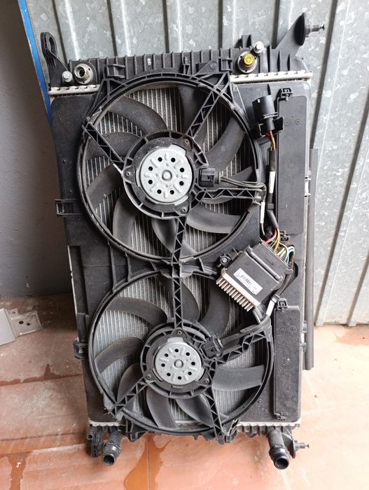 Motoventilador e radiador Audi A5 2.0 TDI