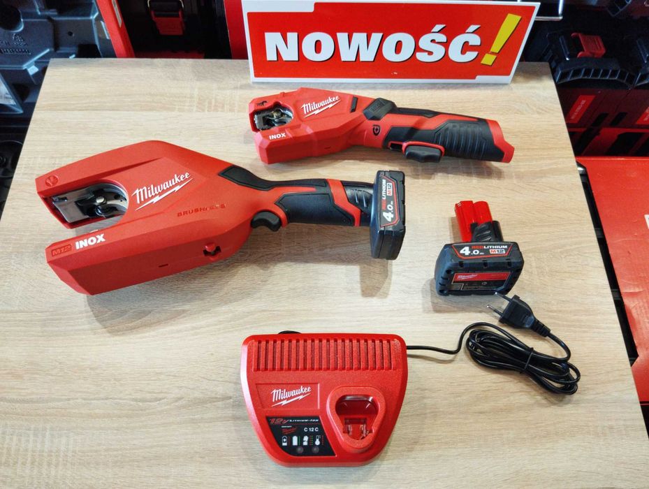 Milwaukee obcinak do rur ze stali nierdzewnej do 54mm NOWOŚĆ Faktura