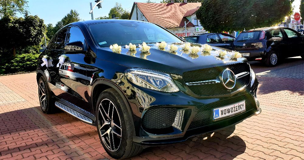 Ślub Mercedes GLE Coupe Auto do Ślubu