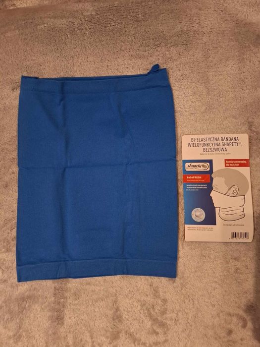 Bi-elastyczna bandana wielofunkcyjna bezszwowa komin sportowy buff