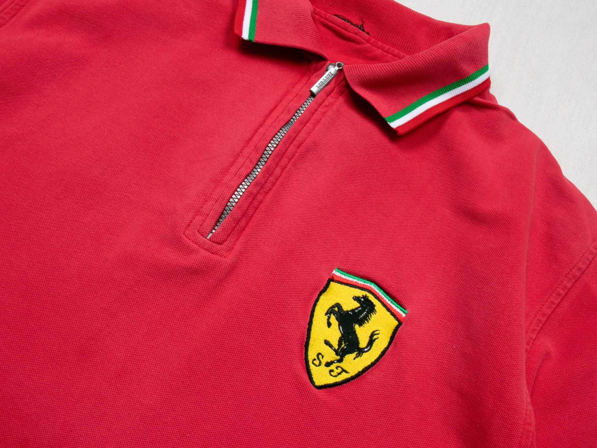 Koszulka polo Ferrari zip M