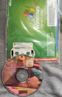 Windows XP Home Edition oryginał klucz naklejka + płyta CD certyfikat