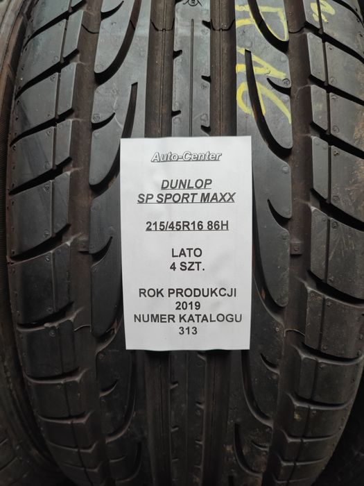 Opony Dunlop SP Sport Maxx 215/45R16 86H