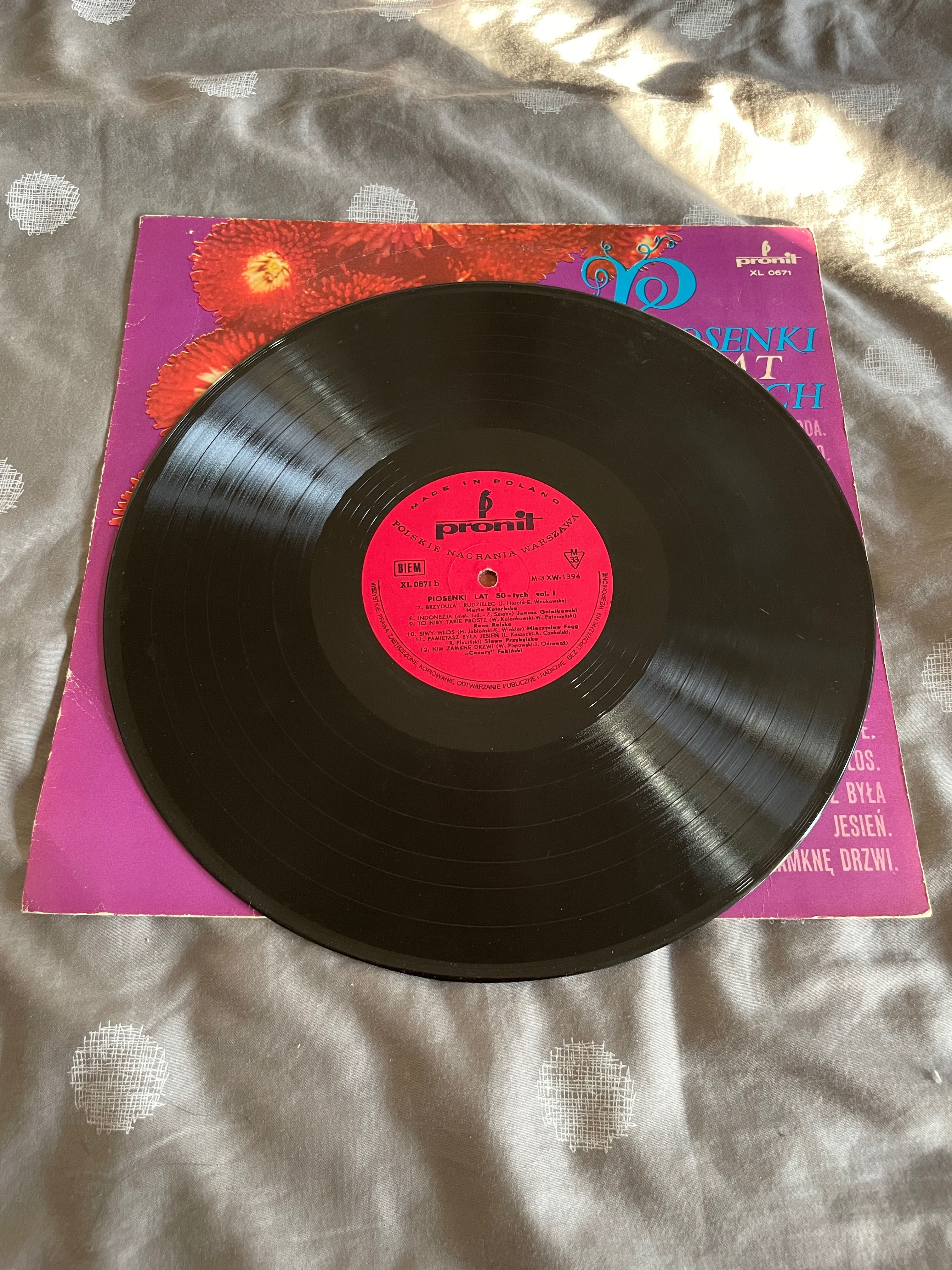 Piosenki lat 50 - Tych Lp