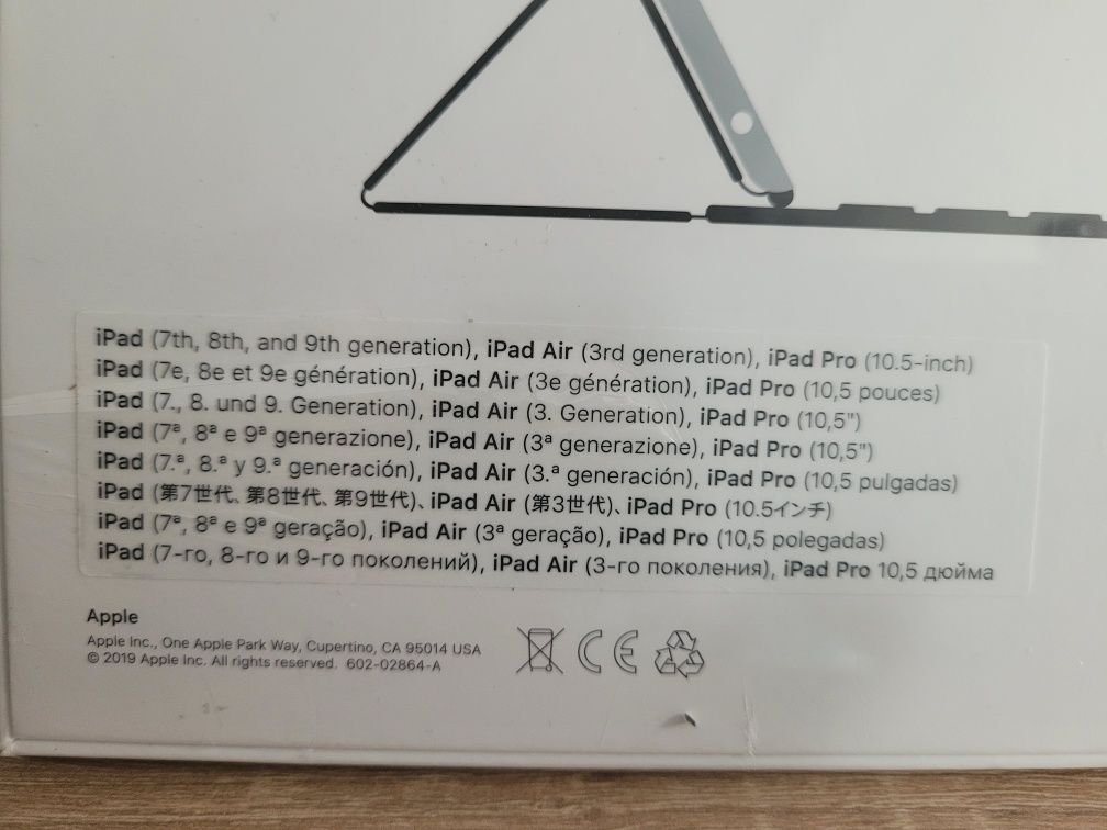 Klawiatura Apple Smart Keyboard do iPada (9., 8. i 7. generacji)