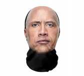 Śmieszna maska Dwayne Johnson The Rock twarz śmieszny prezent