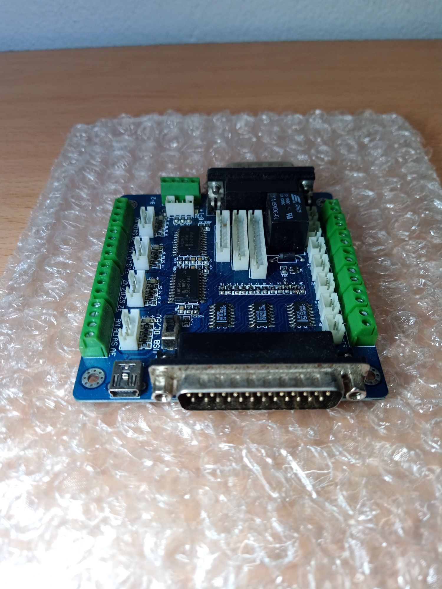 Placa CNC 5 eixos 100khz, placa de driver cnc, controle de movimento