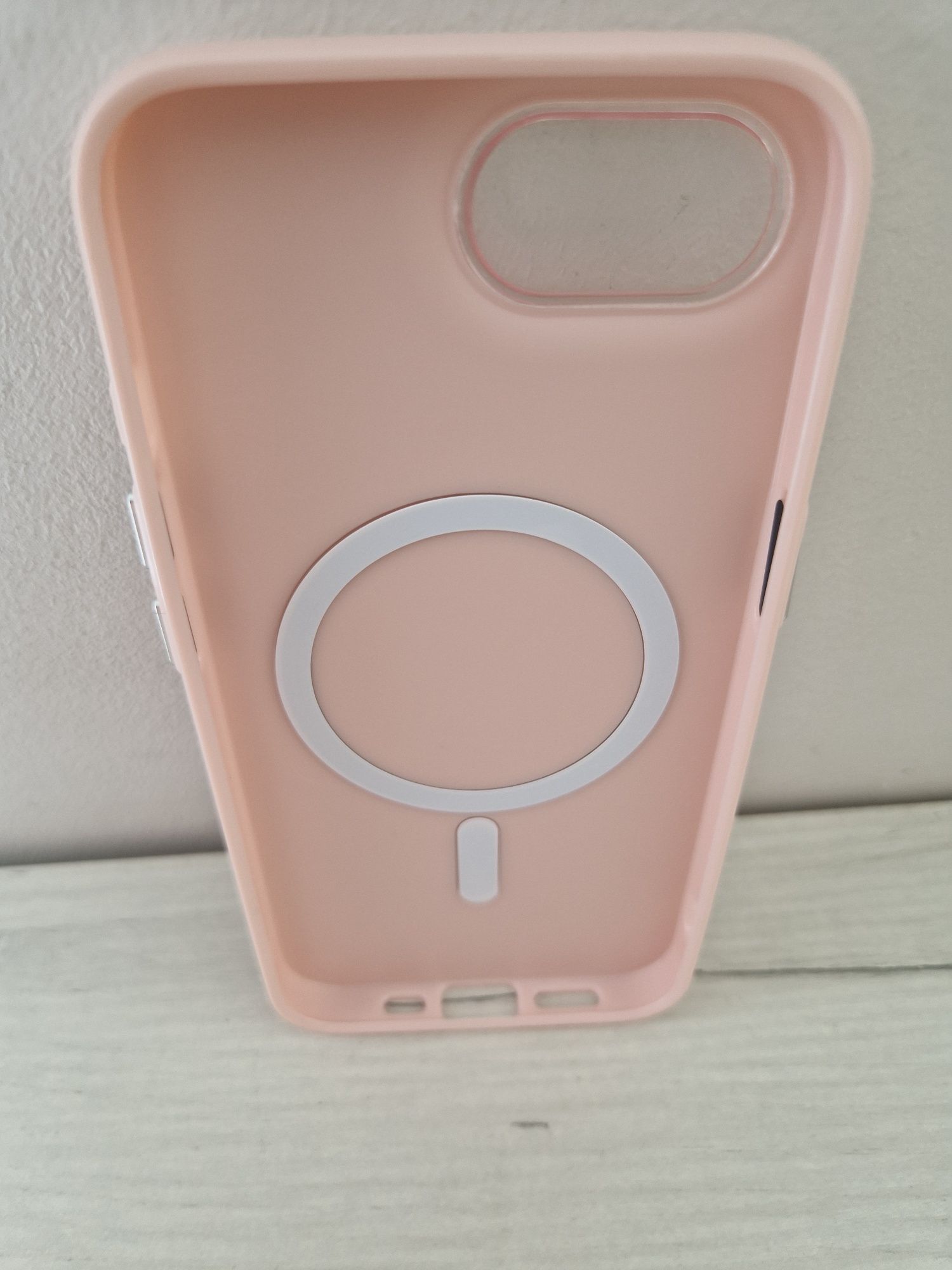 Magsafe Slim Shiny do Iphone 16e jasnoróżowy