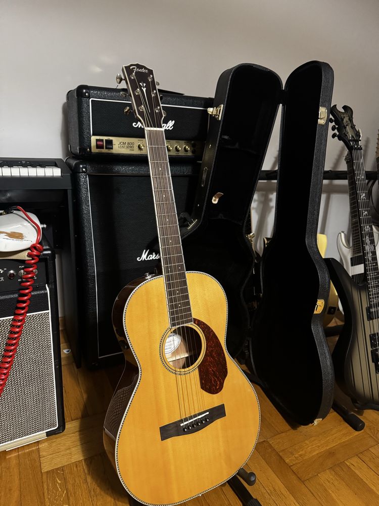 Fender paramount pm-2e pm2e gitara elektroakustyczna parlor
