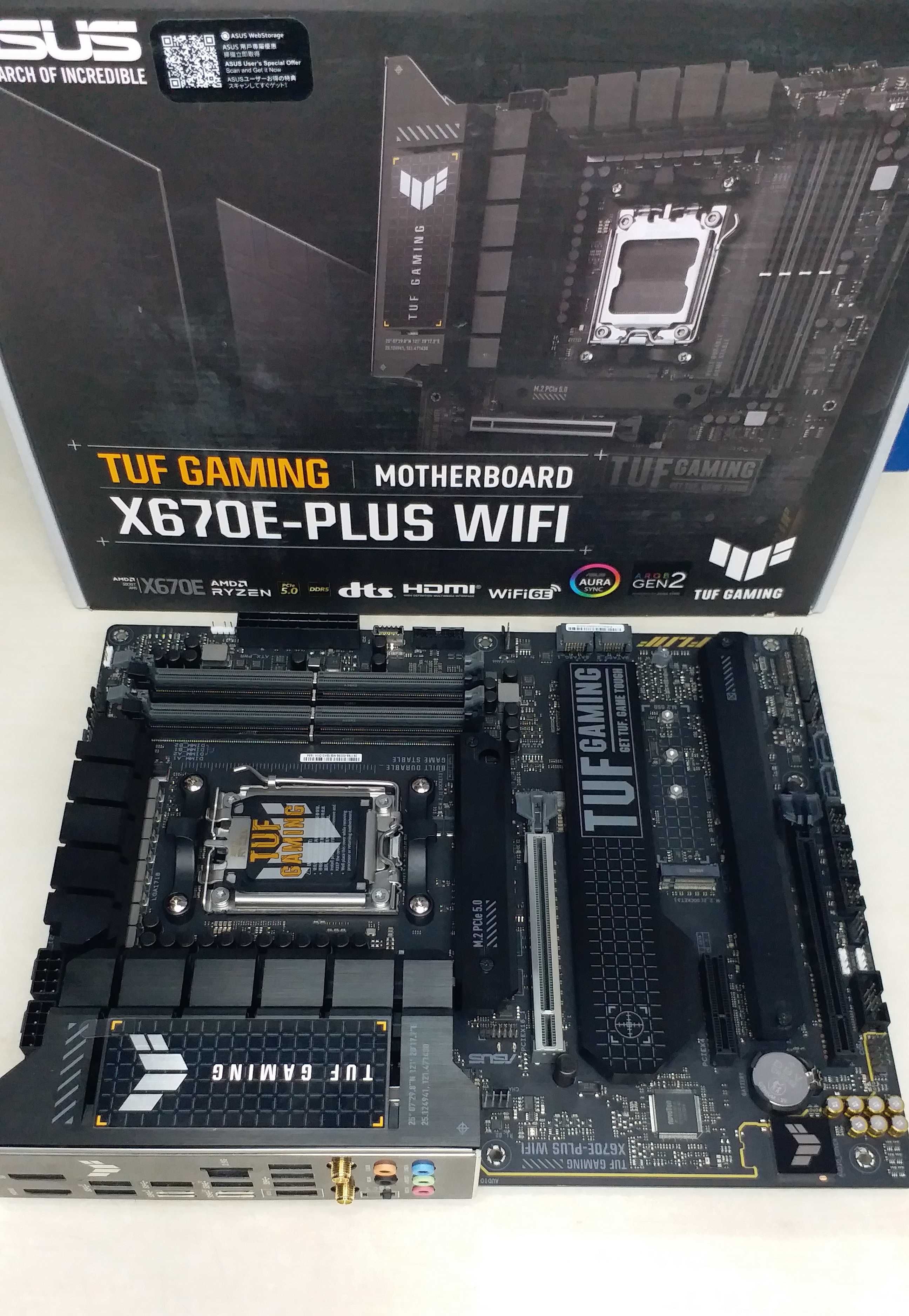 Плата Asus TUF Gaming X670E-PLUS WIFI
