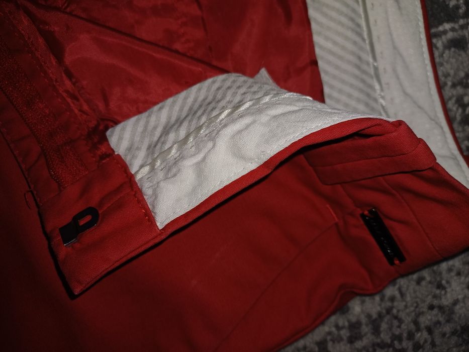 Spodnie czerwone zara woman