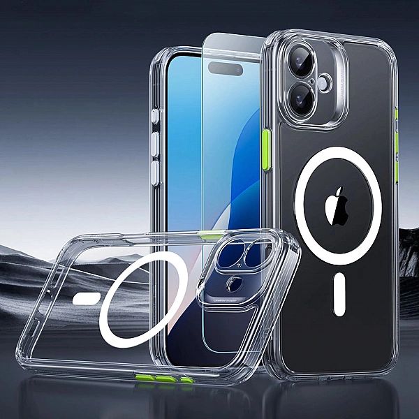 Esr Classic Pro Set Halolock Magsafe Iphone 16 Clear