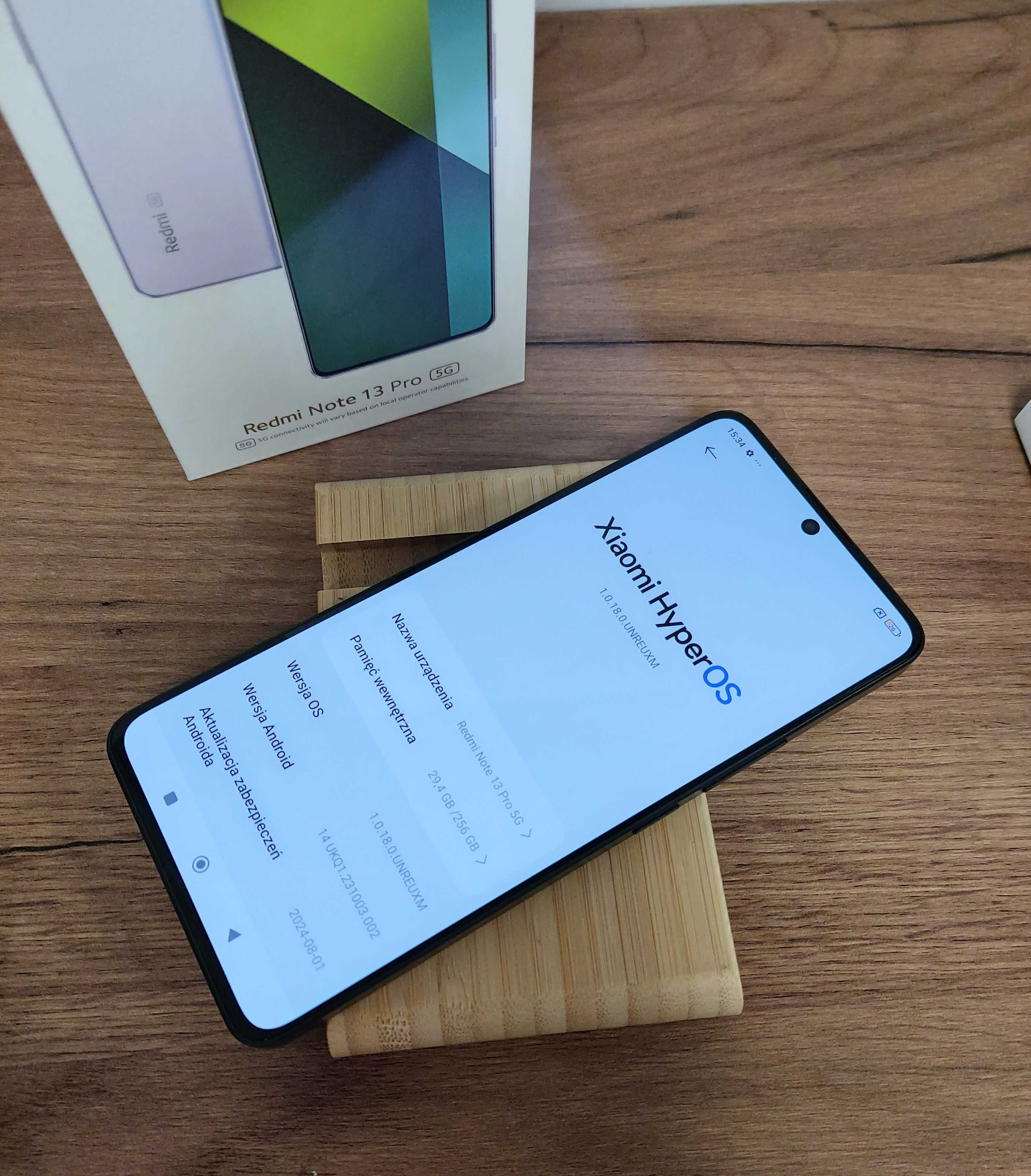 Xiaomi Note 13 Pro 5G 8/256GB Czarny / Cały zestaw